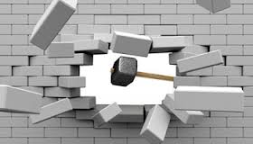 breaking down the wall