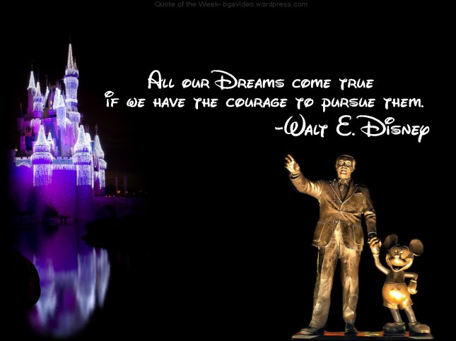 Dream, Walt Disney