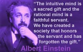 intuition, albert einstein